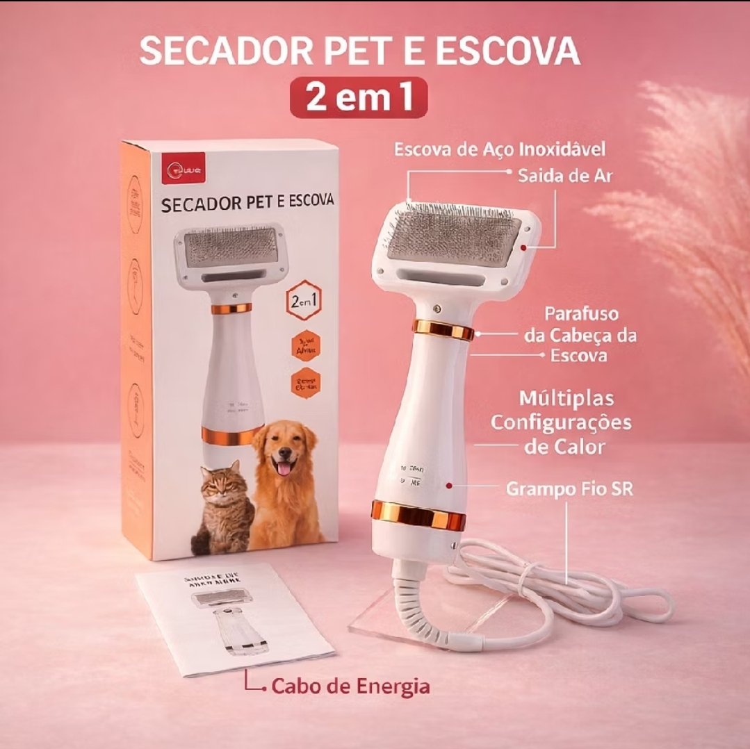 loja pet para cães e gatos escova secadora elétrica