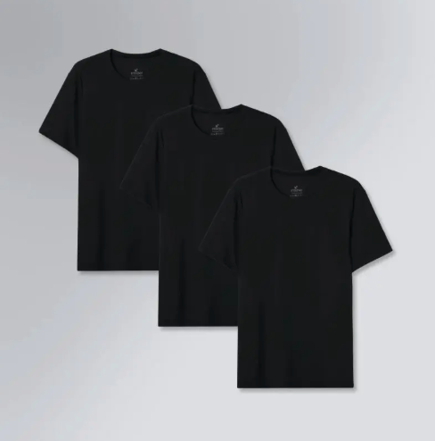 Kit 3 Camisetas Sportee Masculino Insider