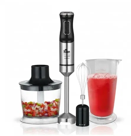 Mixer Elétrico 3em1 Kian 1000W Processador Inox