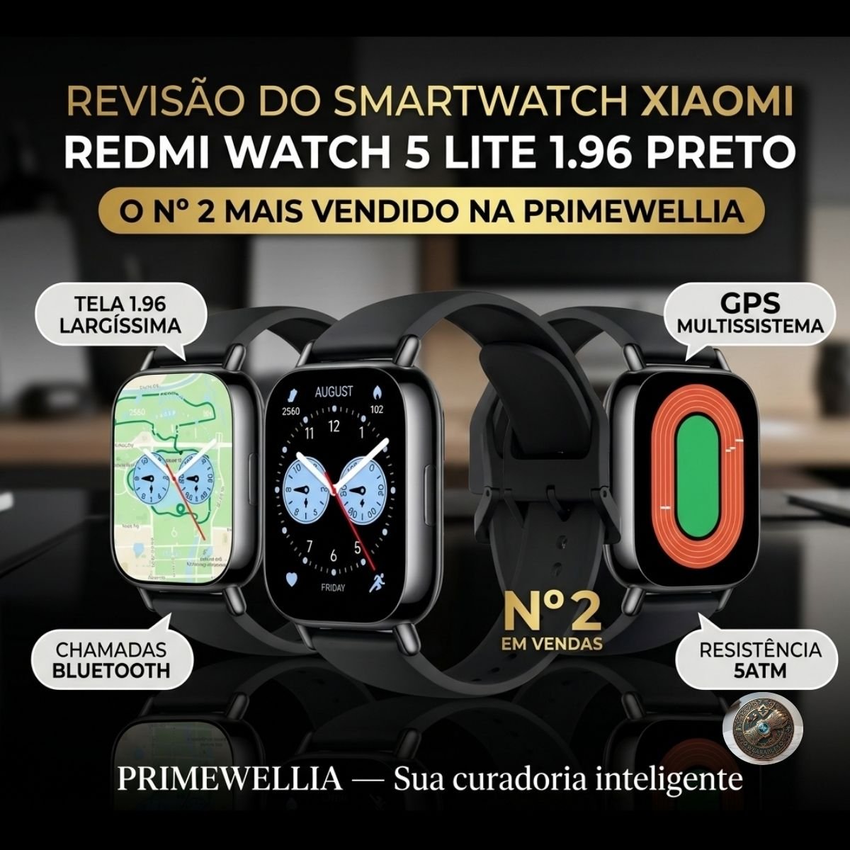 smartwatch mais vendido mercado livre review Machonaria