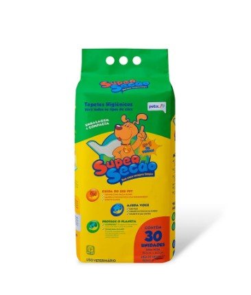 loja pet para cães tapete higiênico super secão 30 unidades