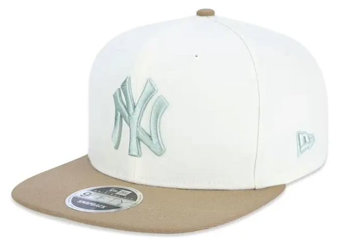 Boné New Era 950 NY Yankees Off-white Mint