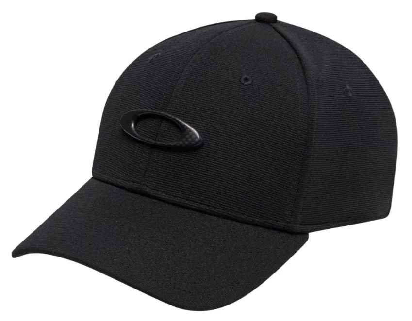 Boné Oakley Tincan Cap Preto Carbon Fiber