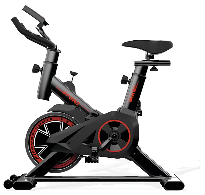 Bicicleta Ergométrica Spinning Fitness Sport Inércia 8kg Preta