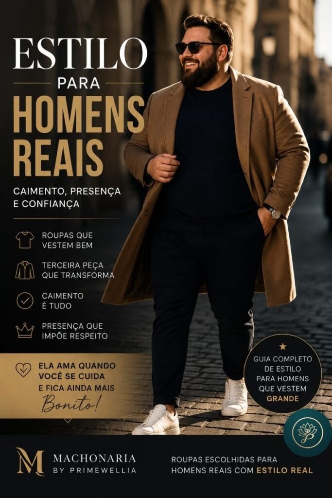 estilo para homens reais caimento presença e confiança guia de estilo masculino Machonaria Primewellia