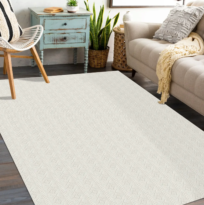 Tapete de Sala Algodão 1,50m x 2,00m Lavável em Máquina