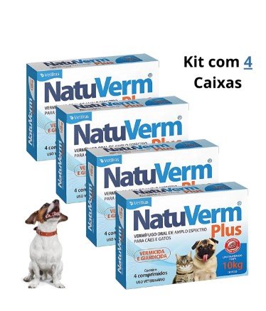 loja pet farmácia vermífugo natuverm plus cães gatos