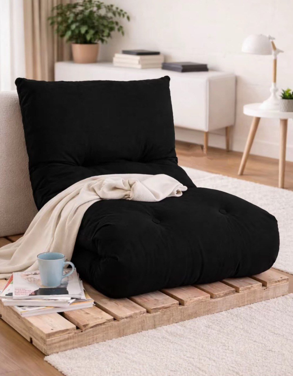 Futon Dobrável Multiuso